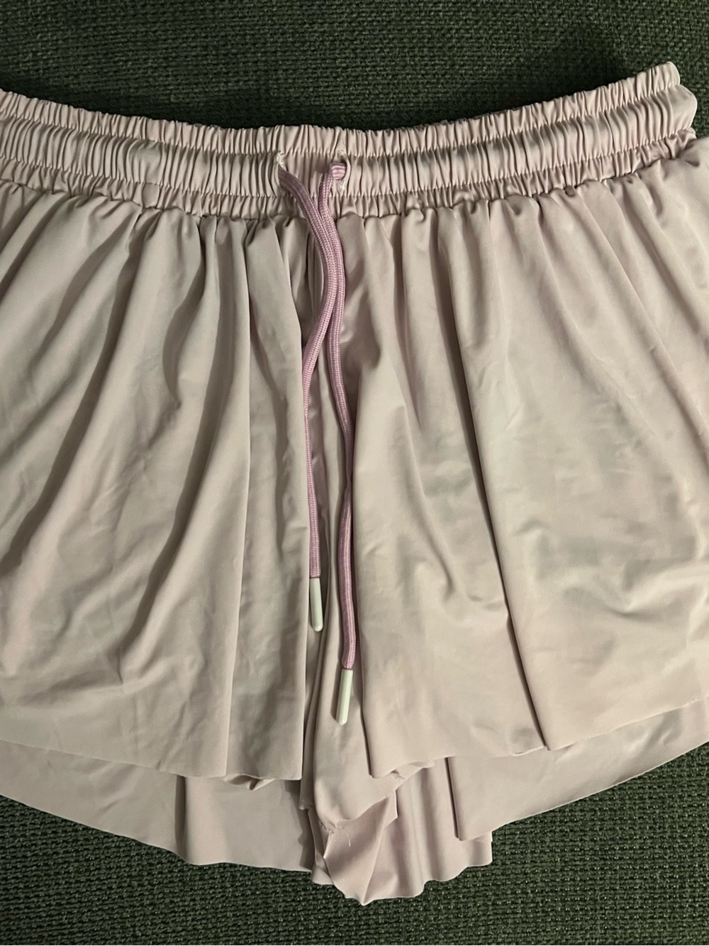 Lululemon Lilac Layered Athletic Shorts Size 8